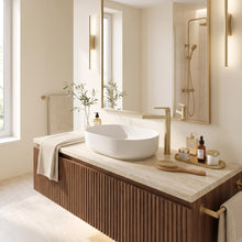 Fürdőszobai csaptelep Rea Grace Brush Gold High