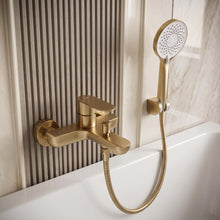 Fürdőkád csaptelep Logan Brush Gold