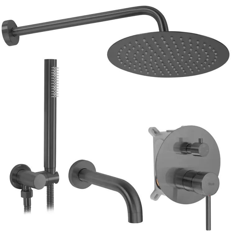 Beépíthető kád- és zuhanyszett Rea Lungo Titan + box