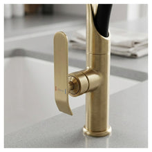 Konyhai csaptelep Rea Castor gold brush